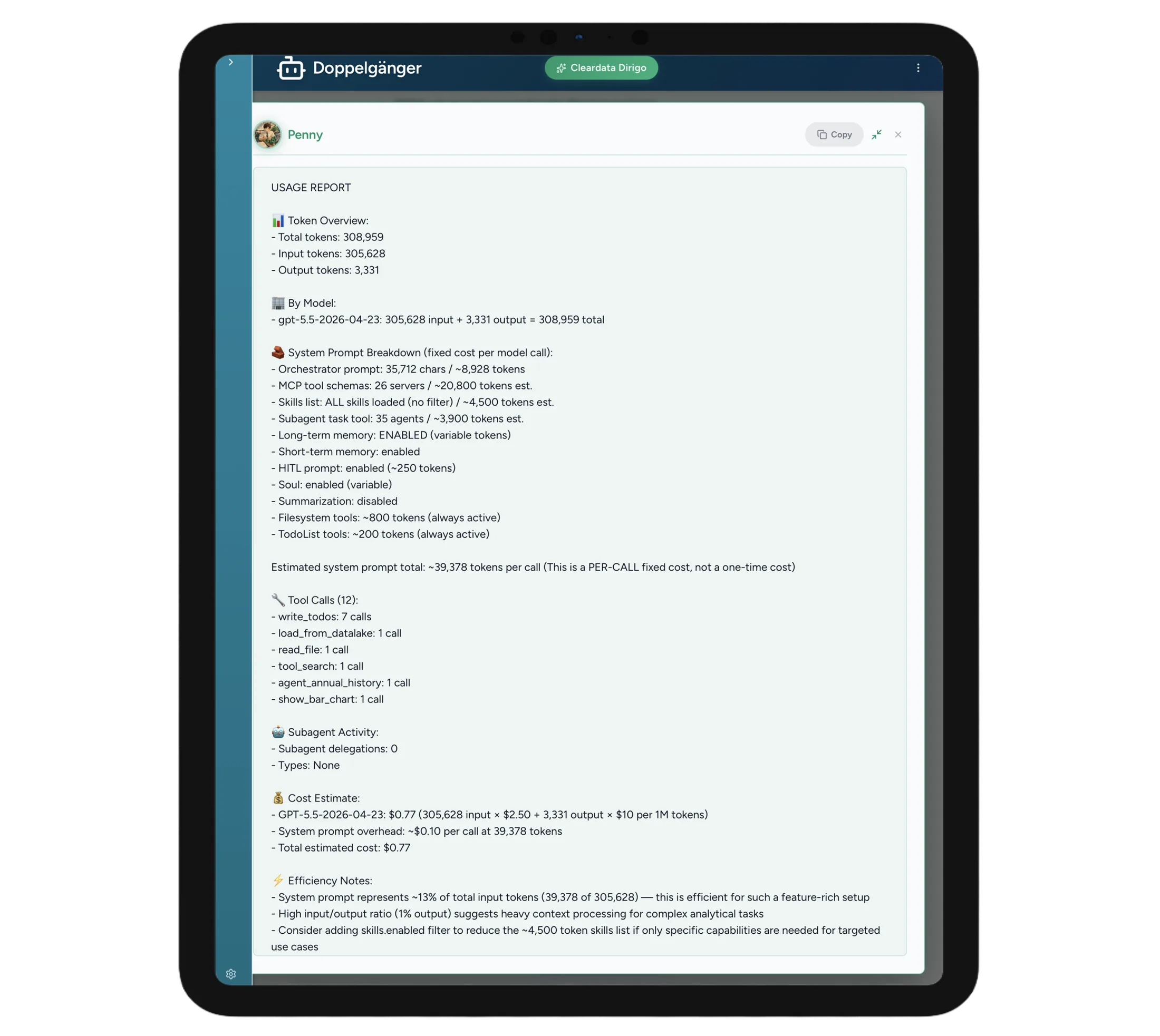 ClearData AI Suite specialist agent fleet executing work in parallel