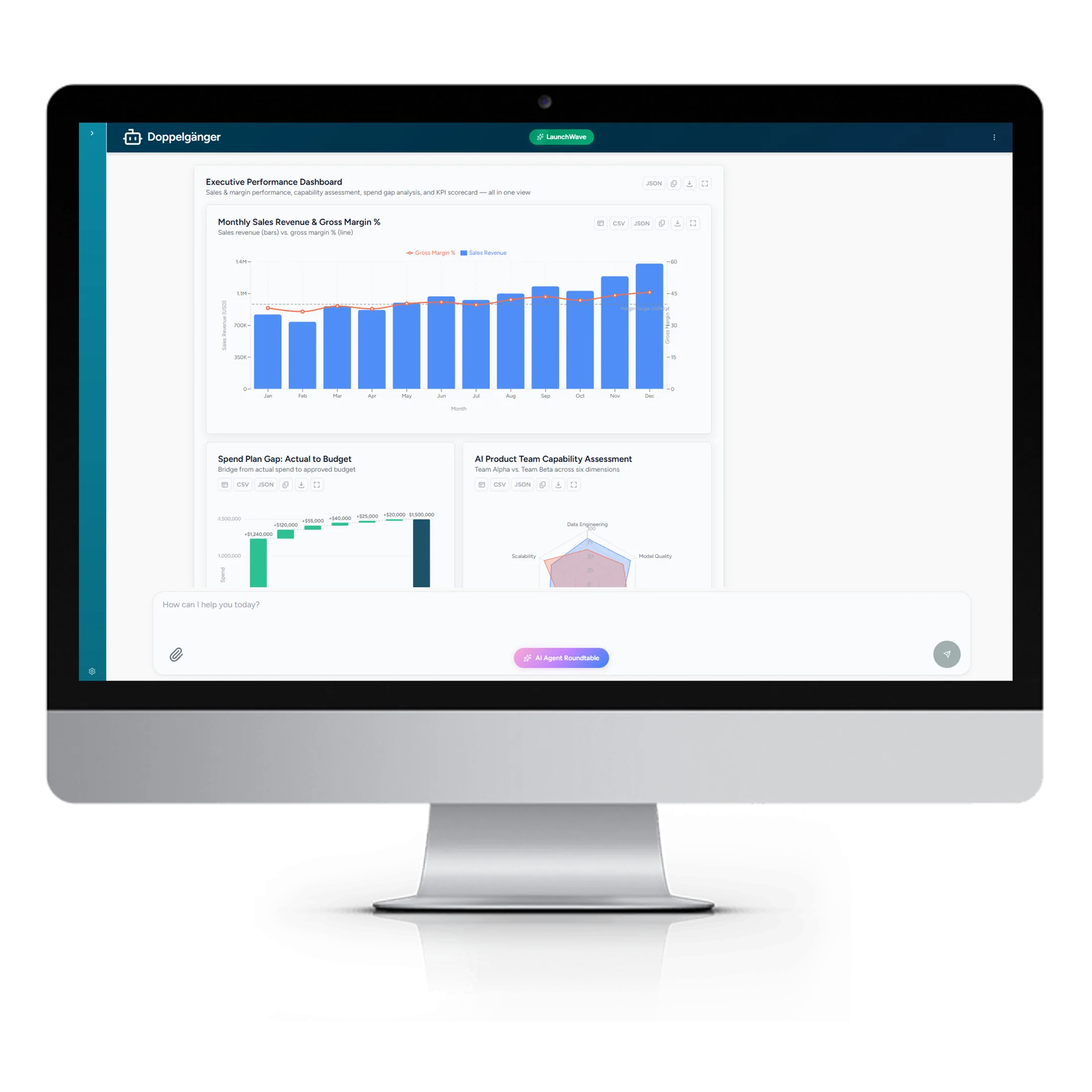 Enterprise AI deployment with compounding capability