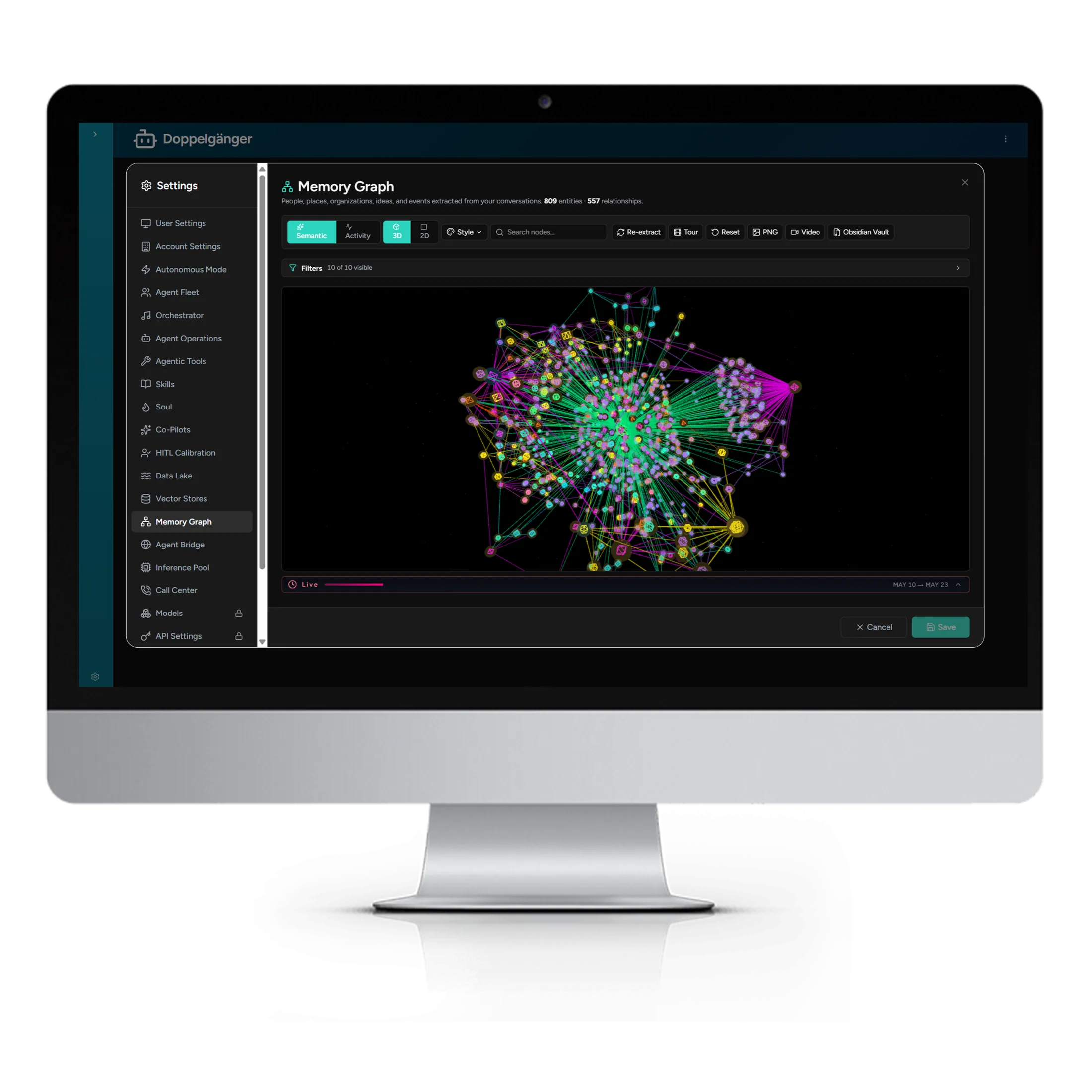 ClearData AI LakeHouse knowledge store and AI retrieval interface