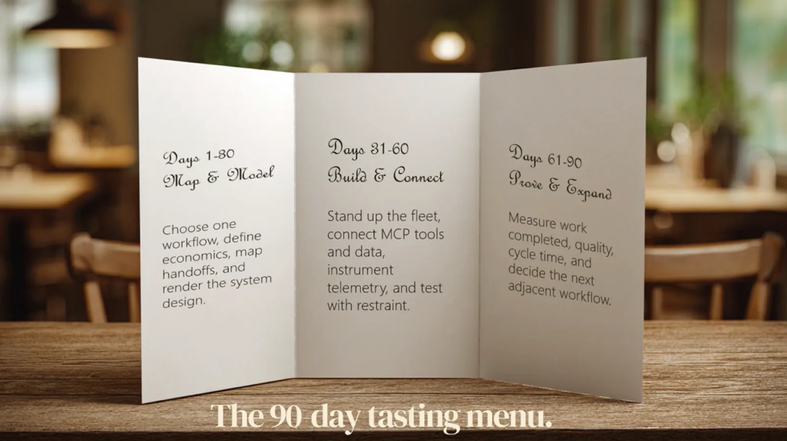 The menu of enterprise data products and analytics offerings