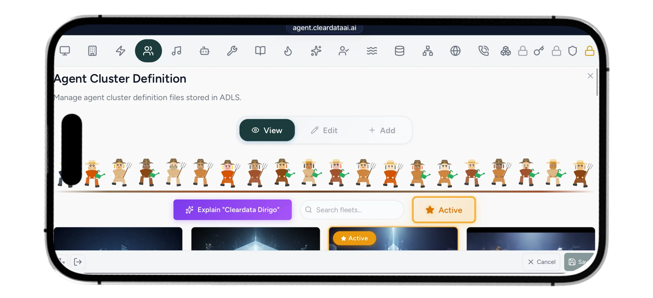 Multi-agent orchestration in the ClearData AI Suite