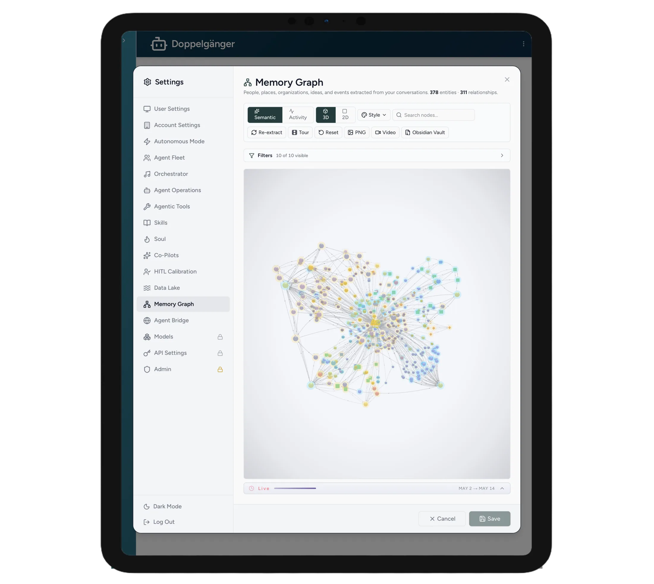 ClearData AI Suite knowledge retrieval with cited sources and persistent memory