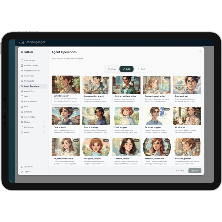 Multi-Agent Fleets in the ClearData AI Suite