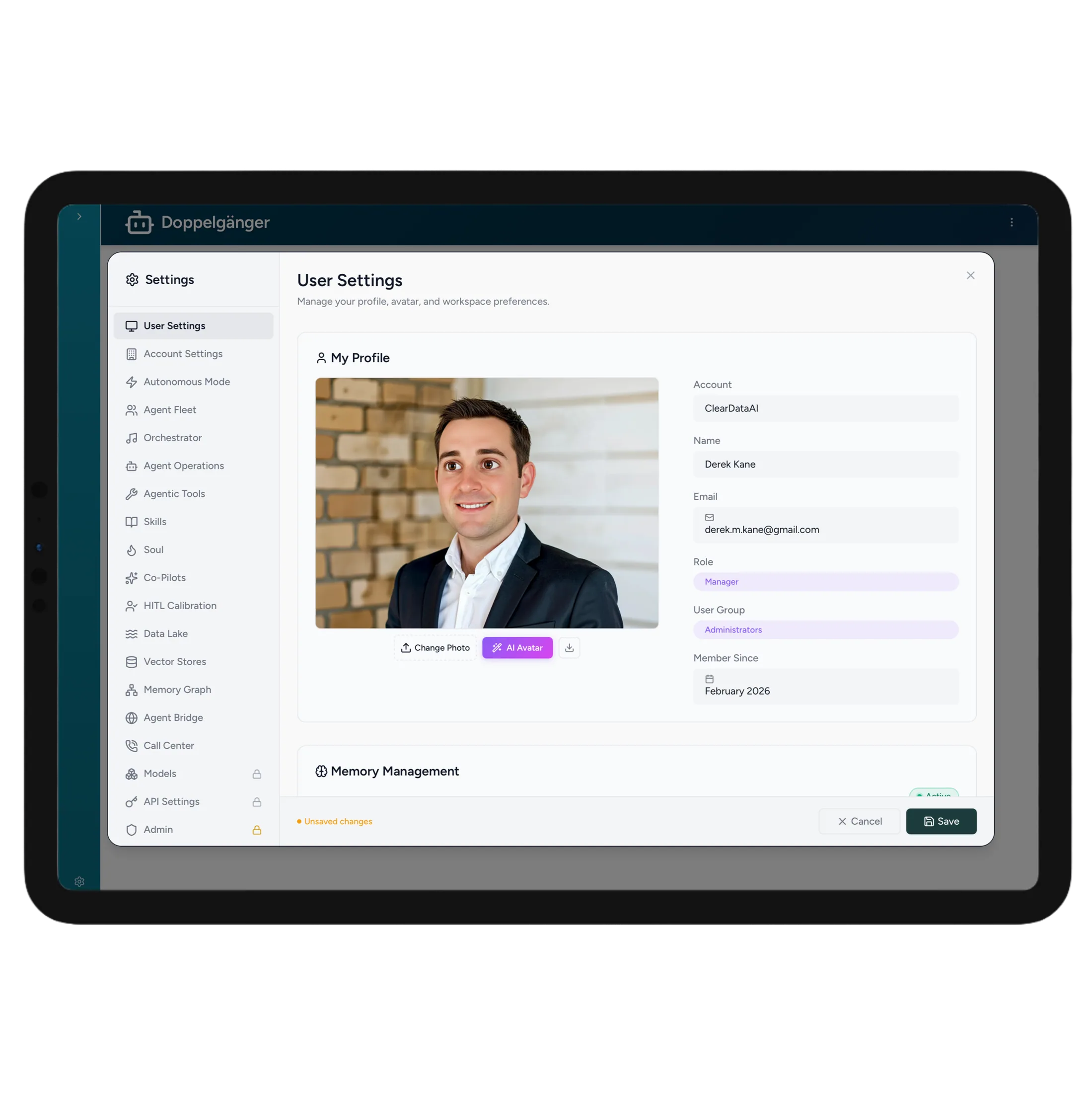 Human-in-the-loop approval gates in the ClearData AI Suite